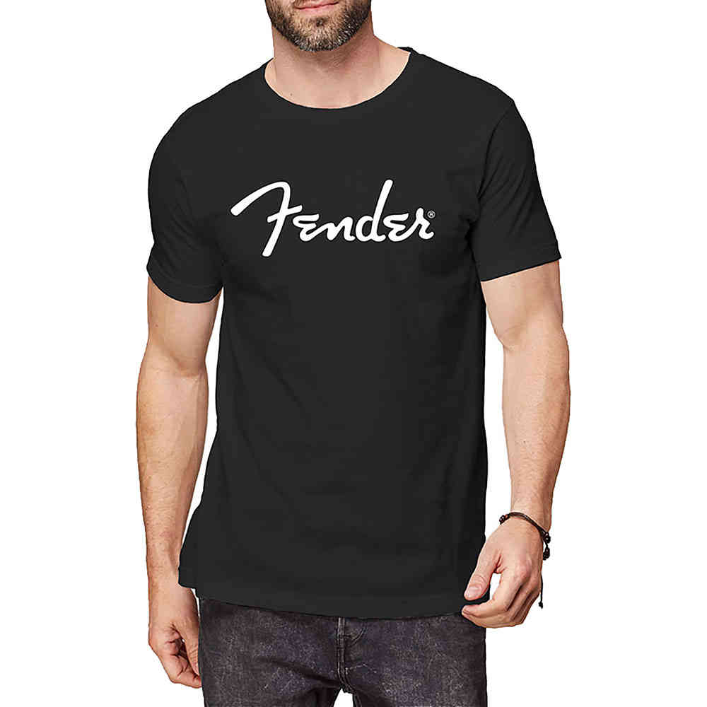 Fender - Classic Logo Mens Tshirt - Black